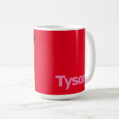 Mok Happy Birthday Word Naam Bewerken (Voorkant rechts)