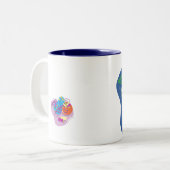 MOK Happy Halloween-heks met kat en spinnen (Voorkant links)