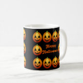 Mok Happy Halloween Pumpkins (Voorkant rechts)