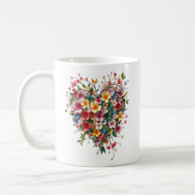 Mok Hart en Bloemen, Valetine