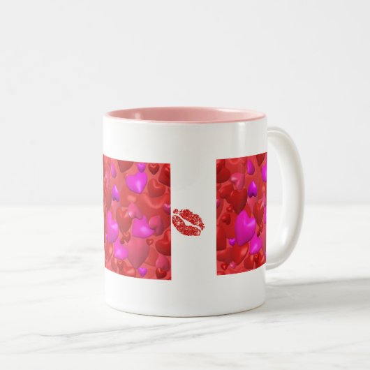 Mok hart en kussens koffie (Voorkant rechts)