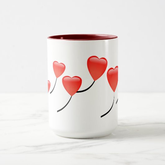 Mok hartballonnen (Midden)