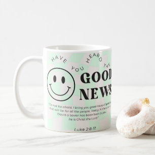 Mok, heb je het goede nieuws Christelijk gehoord? Koffiemok