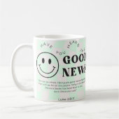 Mok, heb je het goede nieuws Christelijk gehoord? Koffiemok (Links)