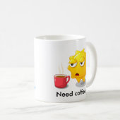 Mok heeft koffie nodig (Voorkant rechts)