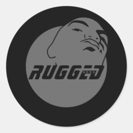 Mok heet | Hashtag Yo Man Wat je wilt Klassieke Ro Ronde Sticker