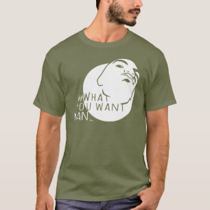 Mok heet Hashtag Yo Man Wat je wilt T-shirt
