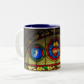 Mok heilig Glas in lood (J&M) (Voorkant links)