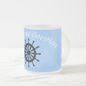 Mok - Helm met gebogen tekst (Voorkant rechts)