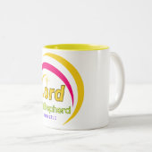 Mok-Here, mijn Herder Tweekleurige Koffiemok (Voorkant rechts)