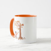 Mok herfstbladeren (Voorkant links)