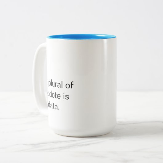 Mok - Het meervoud van anekdote is geen gegevens (Voorkant links)