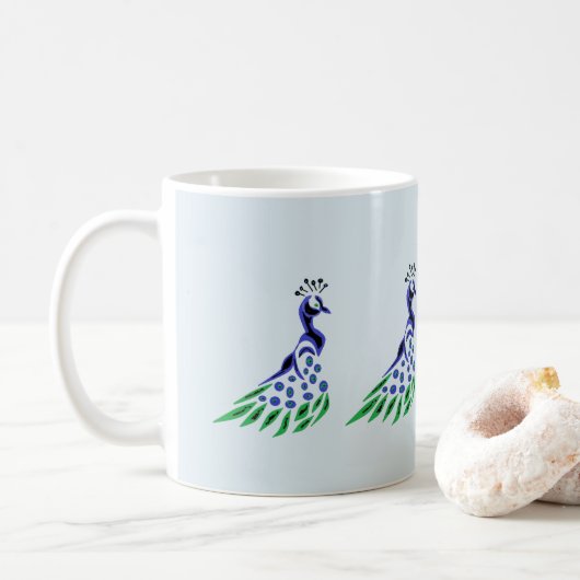 Mok : Het Peacock (Met donut)