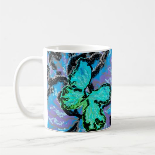 Mok Het web van een vlinder (Links)