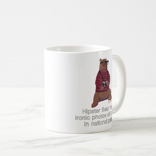 Mok Hipster Beer (Voorkant rechts)