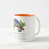 Mok Hipster Chameleon (Voorkant rechts)