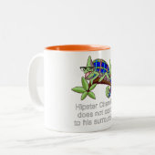 Mok Hipster Chameleon (Voorkant links)