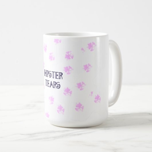 Mok Hipster Tears (Voorkant rechts)