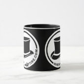 Mok HiramAttire 11oz Ringer Coffee (Midden)