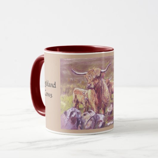 Mok hobbykoeien (Voorkant links)