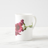 Mok Hollyhocbone china (Voorkant rechts)