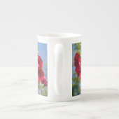 Mok Hollyhocbone china (Achterkant)