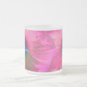 Mok Hollyhock Flower Velvet Frosted Glass (Center)