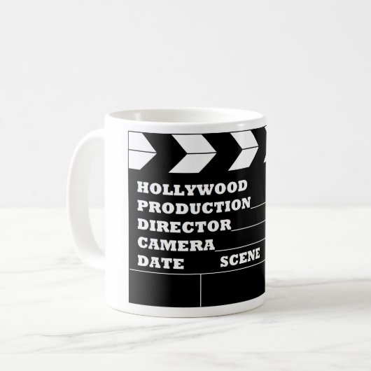 Mok Hollywood Clapboard (Voorkant links)