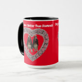 Mok honden zijn beter dan diamanten (Voorkant links)