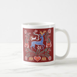 Mok Hongaarse Folk Art Coffee