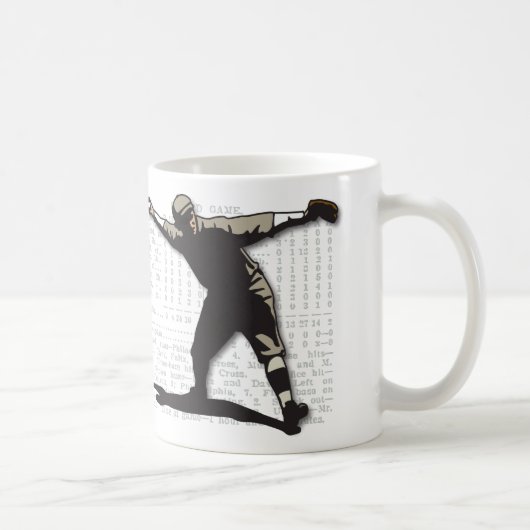  Mok honkbalpitcher (Rechts)