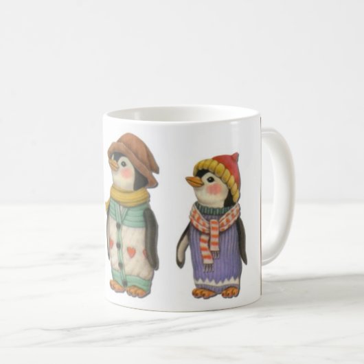Mok "Hot Chocolate Penguin" (Voorkant rechts)