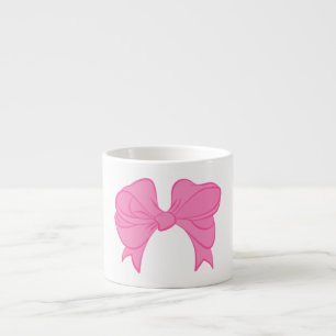 Mok Hot Pink Bow Espresso
