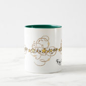 Mok Houd het handige gouden sterren groen (Center)