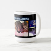 Mok hout en Athena "Siblings" (Voorkant rechts)