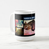 Mok hout en Athena "Siblings" (Voorkant links)