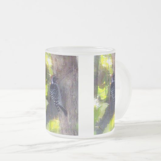 Mok - houtpecker (Voorkant rechts)