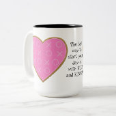 Mok Hugs en Kisses (Voorkant links)