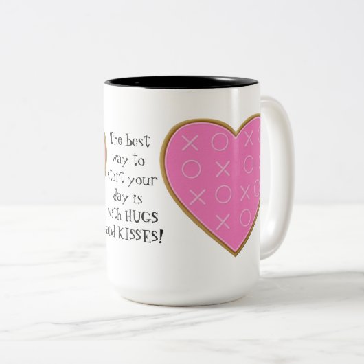 Mok Hugs en Kisses (Voorkant rechts)
