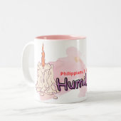 Mok-Humaliteit Tweekleurige Koffiemok (Voorkant links)