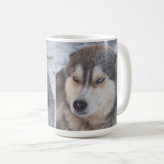 Mok Husky Blue Eyes (Voorkant rechts)