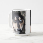 Mok Husky One Blue Eye One Brown Eye (Voorkant links)