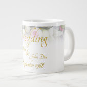 Mok huwelijk - bruid met kleurrijke bruiloft (Voorkant rechts)