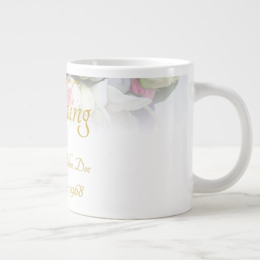 Mok huwelijk - bruid met kleurrijke bruiloft (Rechts)