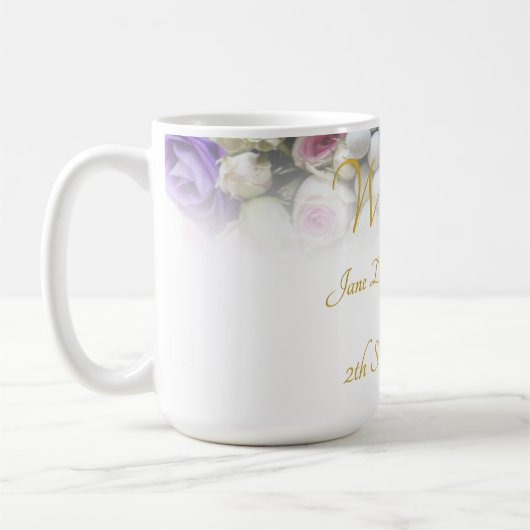 Mok huwelijk - bruid met kleurrijke bruiloft (Links)