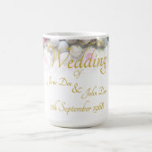 Mok huwelijk - bruid met kleurrijke bruiloft (Midden)