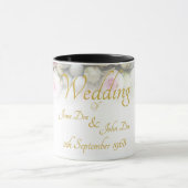 Mok huwelijk - bruid met kleurrijke bruiloft (Midden)