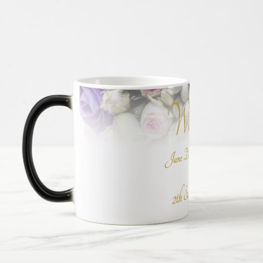 Mok huwelijk - bruid met kleurrijke bruiloft (Links)