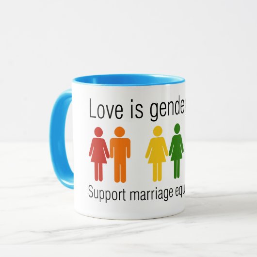 Mok huwelijksgelijkheid (Voorkant links)