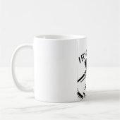 mok "I FLY A CARAVAN" koffie (Links)